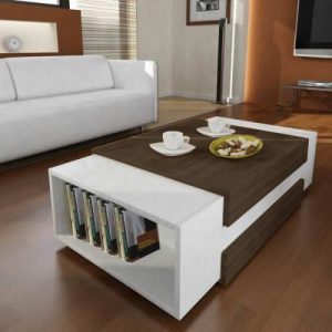 Multipurpose Center Table Coffee Table Chair With Book Shelf Furniture (Nationwide Delivery)-v2