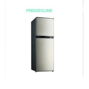 Freezeclime 215 Liters Double Door Refrigerator (Silver)