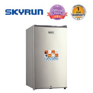 Skyrun 80L Single Door Anti-rust Fridge BCD-90J - INOX