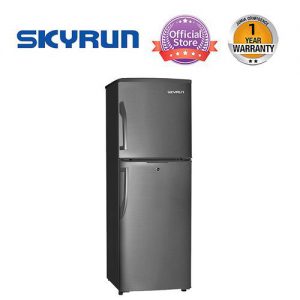 Skyrun 138-Litres Double Door Top Mount Fridge BCD-145A-INOX