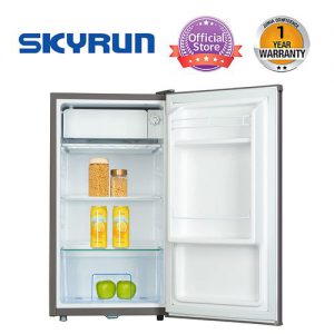 Skyrun 80L Single Door Anti-rust Fridge BCD-90J - INOX